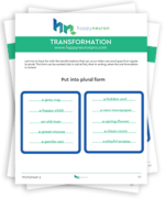 Free Verbal Fluency Worksheets | Download and Print