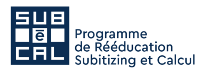 SUBéCAL : logiciel de rééducation de la cognition mathématique et dyscalculie pour l'amélioration du subitizing et des compétences de calcul, numération, quantification, sens du nombre. logo Subécal