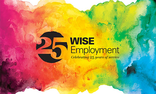 Wise Employment 25 years of Service