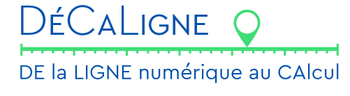 Décaligne exercices Dyscalculie, jeux dyscalculie et exercices rééducation logico mathématique et cognition mathématique issus de LaLigne Numérique Examath 8 15 - Logo